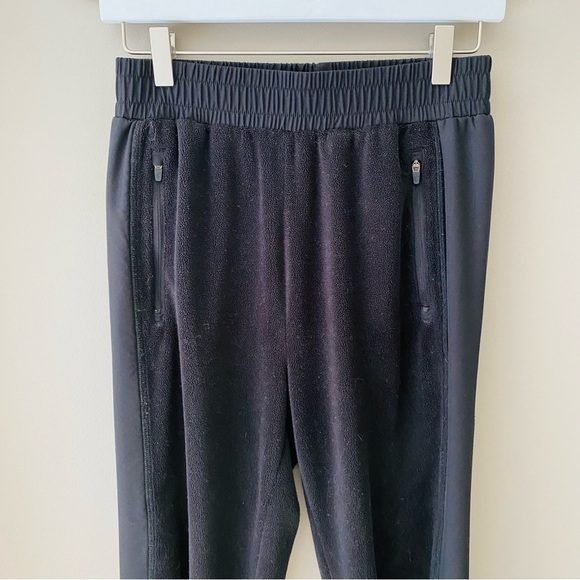 ZYIA Pull On Fleece Pants Black Sz Small - Picture 2 of 10